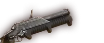 Warhounds game UI illustration of a grenade launcher